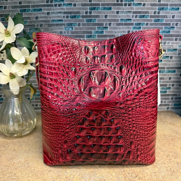 NWT Brahmin Celina Merlot Ombré purse - Picture 3 of 7